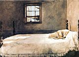 Andrew Wyeth Master Bedroom painting